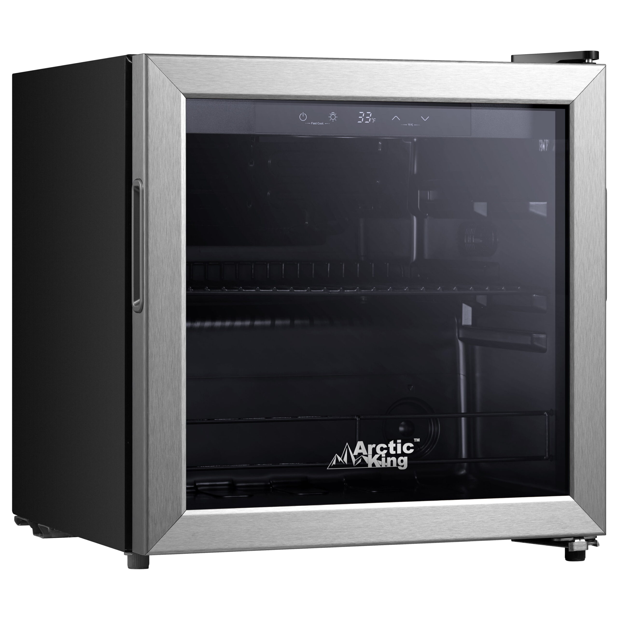 48 can stainless steel beverage fridge & cooler with electrical control, arv48b1ast 48 can stainless steel beverage fridge & cooler with electrical control, arv48b1ast