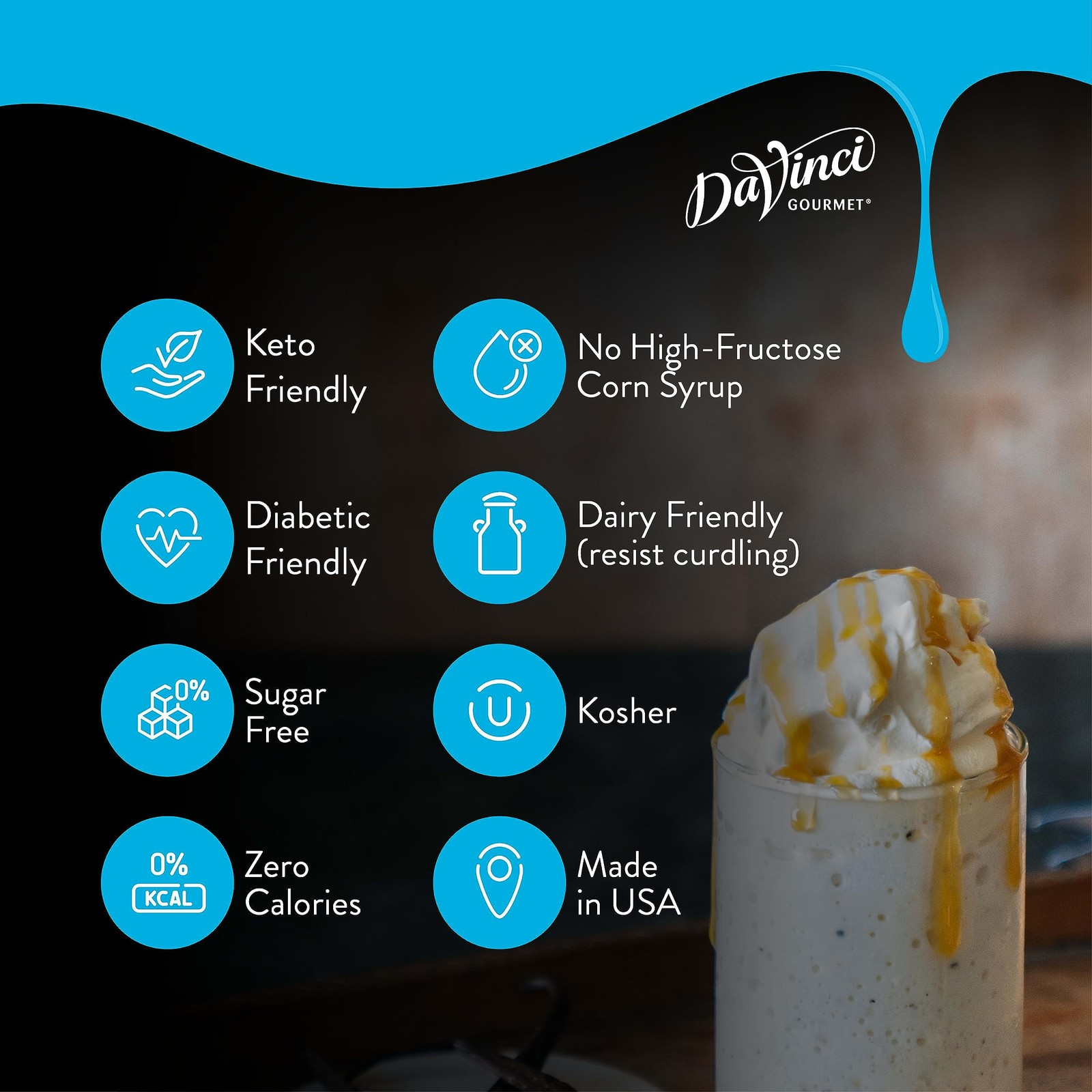 davinci gourmet sugar free syrup, coffee liqueur, 25.4 fl ounce davinci gourmet sugar free syrup, coffee liqueur, 25.4 fl ounce