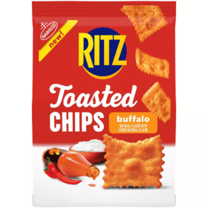 ritz toasted chips buffalo crackers party 8.1oz
