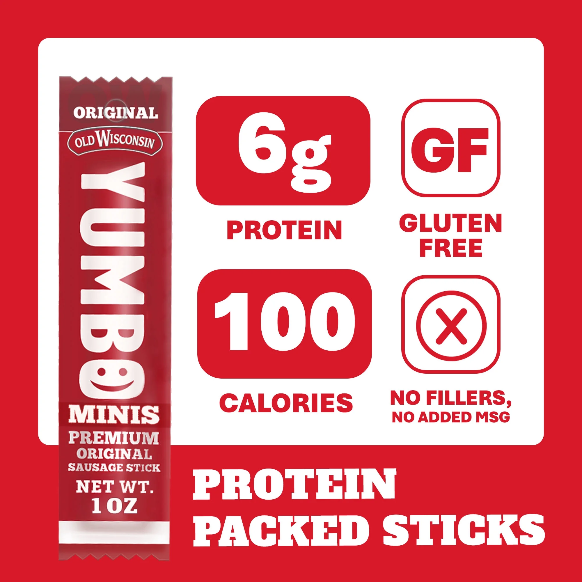 yumbo premium original flavor summer sausage deli sticks, 1oz 15 count bag, made by yumbo premium original flavor summer sausage deli sticks, 1oz 15 count bag, made by