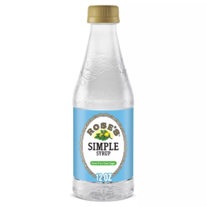 rose's simple syrup 355ml bottle