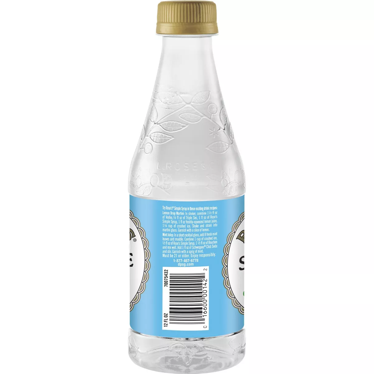 rose's simple syrup 355ml bottle rose's simple syrup 355ml bottle